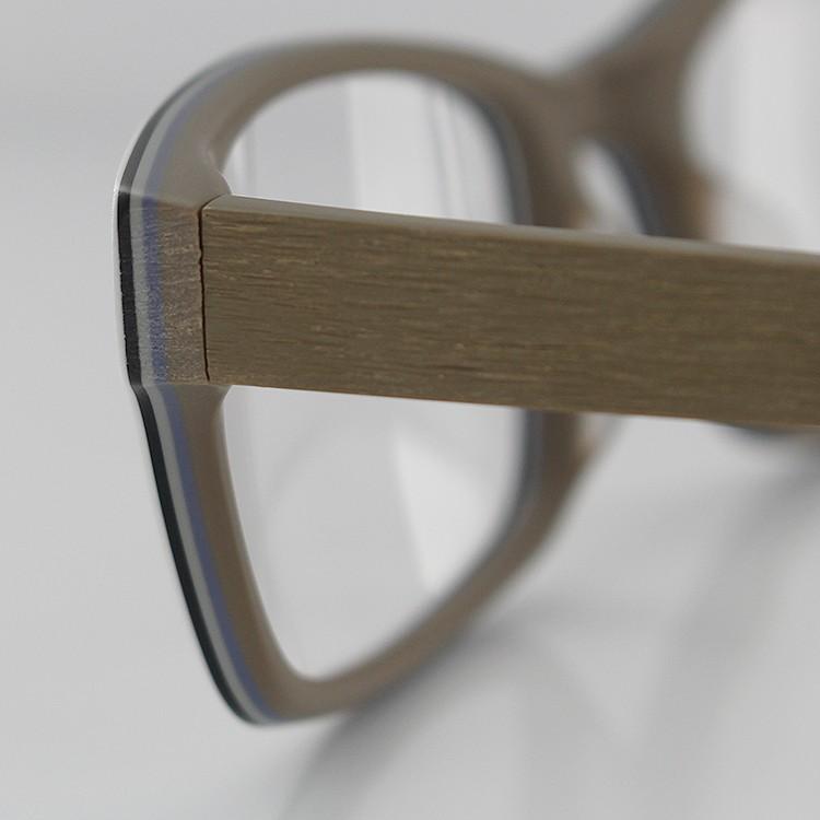 eyewear オーバルレンズ PCメガネ レンズセット】メガネフレーム UV420 レンズつき 1244 C6 52サイズ