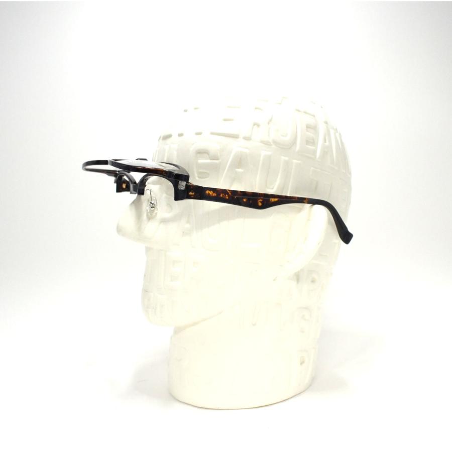 レンズセット] 跳ね上げメガネフレーム ハネアゲメガネ レンズつき