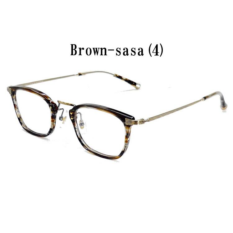 【国内正規品】【日本製】越前國甚六作 メガネフレーム JN-033 49サイズ 度付き対応 商品番号：jin10 越前國甚六作 Black