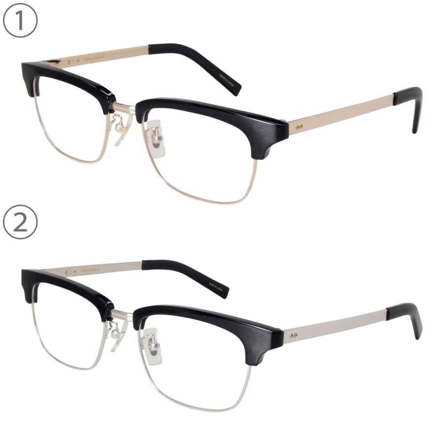 メガネフレーム 越前國 甚六作 甚ノ四 JN-004 52サイズ ブロウ