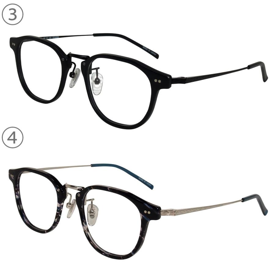 越前國甚六作 メガネフレーム IZM-016 48サイズ フルリム メンズ