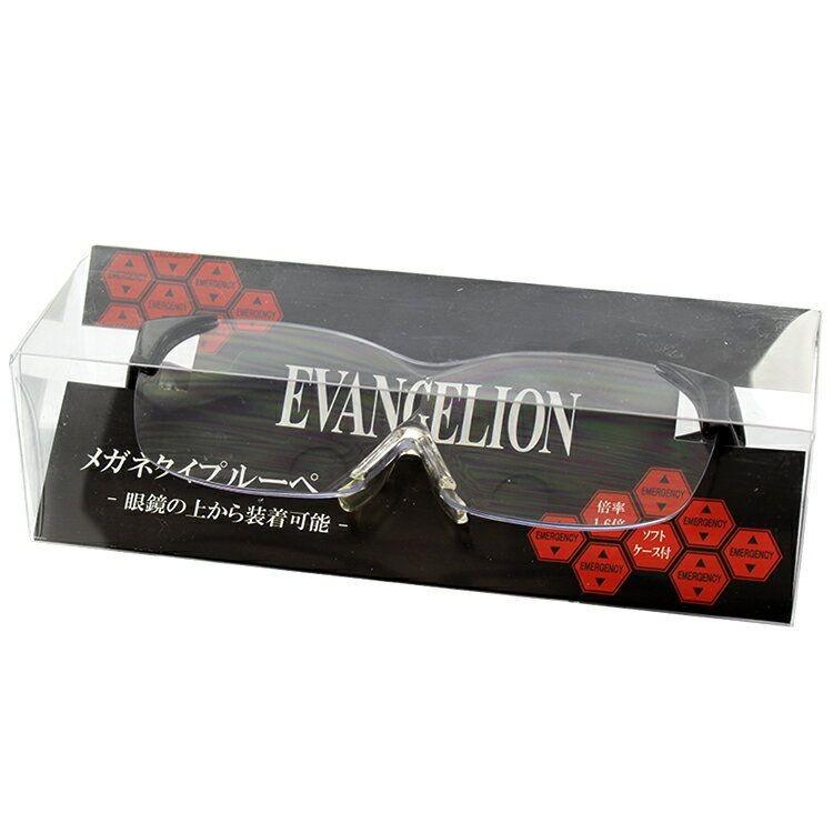 EVANGELION メガネタイプルーペ NERV （K5-SPEC） 1.6倍 67サイズ