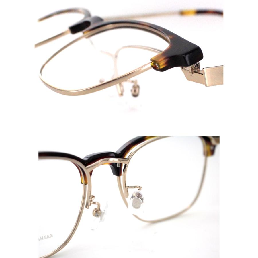 KATHARINE HAMNETT 跳ね上げ式メガネ 単式 キャサリンハムネット