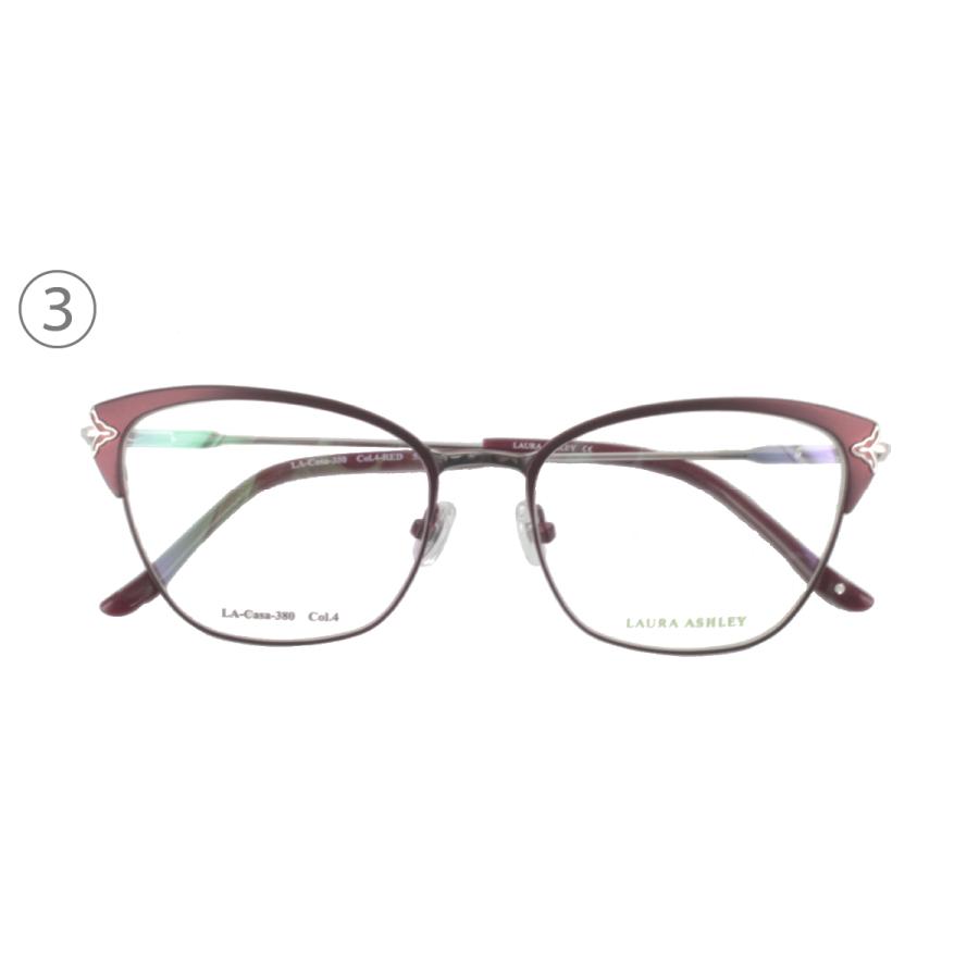 【送料無料】ローラアシュレイ メガネフレーム LA-380 52サイズ レディース 女性用 LAURA ASHLEY | LAURA ASHLEY | 04