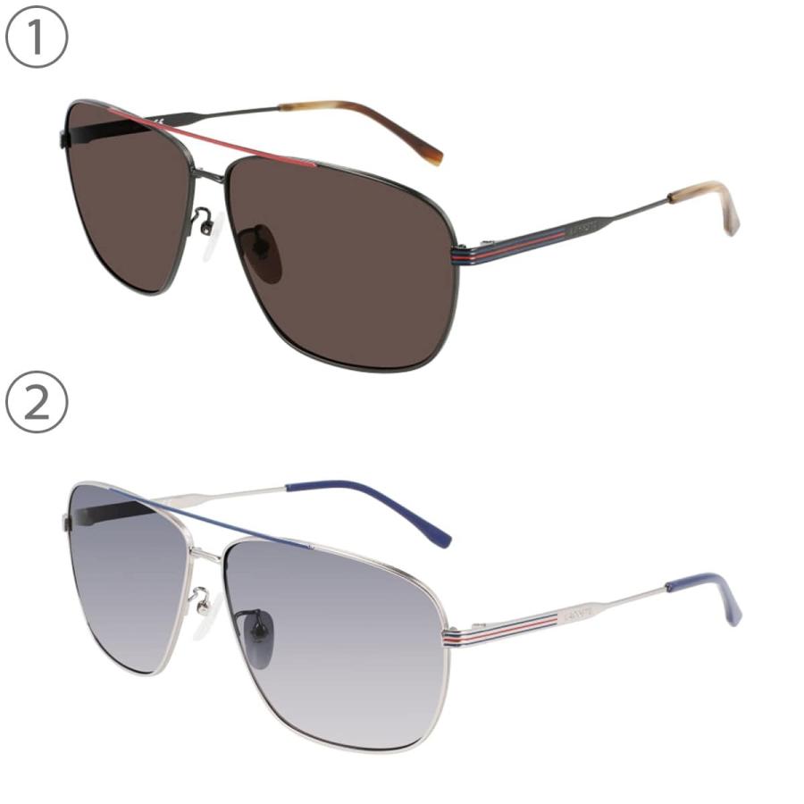 LACOSTE（ラコステ） サングラス L248SA 64サイズ ツーブリッジ ユニ