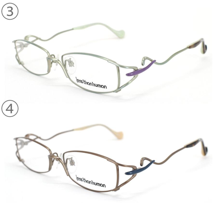 メガネフレーム レスザンヒューマン Poet デットストック 現品限り 53