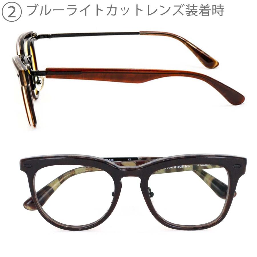 跳ね上げ式メガネ フレーム メトロノーム REIN2201AL ILLUSION [ALDIES