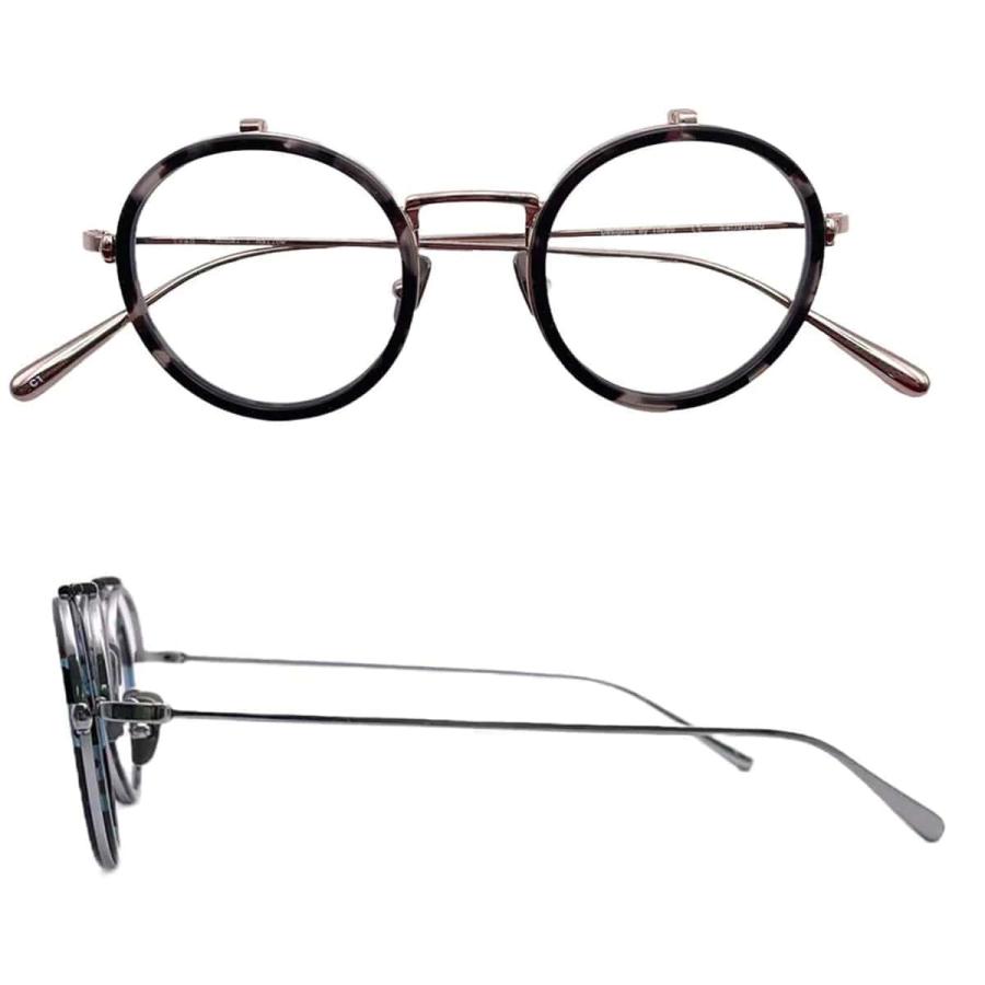 跳ね上げ式メガネ メトロノーム Mallow Trad TR2201 44サイズ