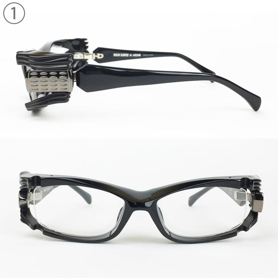 はんぶんメガネ EYEVAN アイヴァン メガネ Flip通販 col.PBK (取扱：大宮) 正規取扱