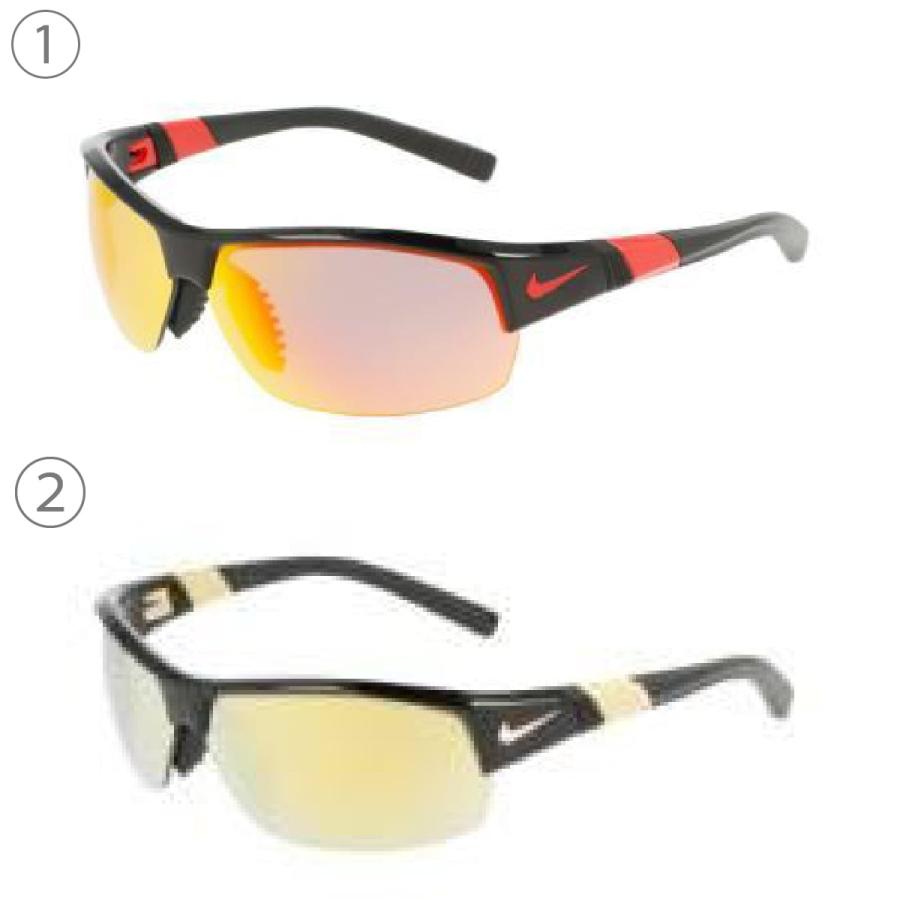 【美品】ナイキNike EV0218 002サングラス スモーク・オレンジ es オレンジ系 Nike(ナイキ) サングラス(メンズ) - 海外通販のBUYMA
