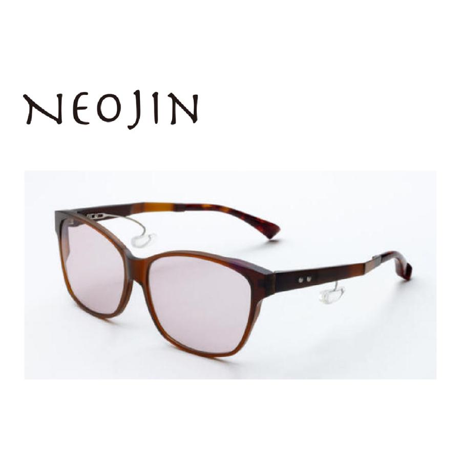 ☆お洒落な主婦☆鼻パッドのないサングラス　NEOJINネオジンパープル☆ 鼻パッドのないメガネ ネオジン サングラス おしゃれ NJ8000