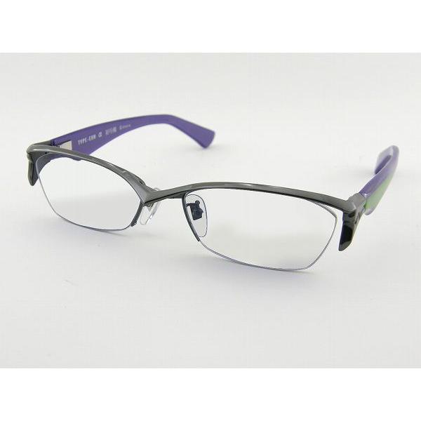 エヴァンゲリオン SG-TYPE-EVA-α-初号機 メガネフレーム めがね 眼鏡