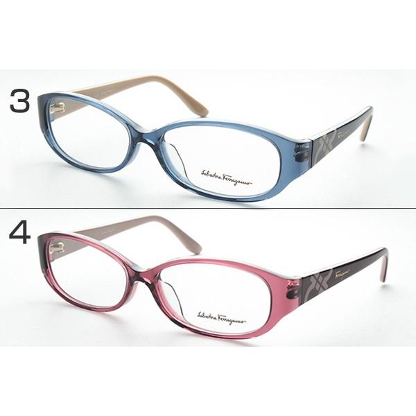 フェラガモ メガネ 眼鏡 SF2675 イタリア製 ネイビー バイカラー FERRAGAMO（フェラガモ） メガネフレーム Salvatore Ferragamo SF2675A