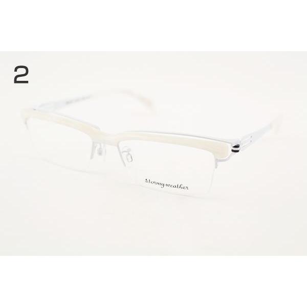 ストーミーウェザー 度付き Sl 108 全2色 メガネ 国内産 お洒落 めがね 日本製 フチなし 伊達眼鏡 バネ メンズ Stormy Weather デザイナー 流行 センス Op メガネのアイワン秋葉原yahoo 店 通販 Yahoo ショッピング