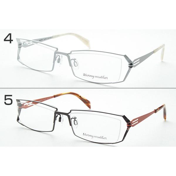 ストーミーウェザー 度付き Sl 107 メガネ Titan おしゃれ めがね 日本製 フチなし 伊達眼鏡 バネ メンズ Stormy Weather 細身 Toshiro 国産 スリム Op メガネのアイワン秋葉原yahoo 店 通販 Yahoo ショッピング