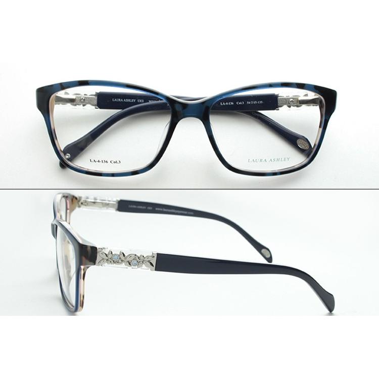 LAURA ASHLEY 度付き対応可 LA-4-136 メガネ 女性向け レディース 専用ケース付 バッグ 小物 ローラアシュレイ スプリングヒンジ バネ丁番 | LAURA ASHLEY | 01
