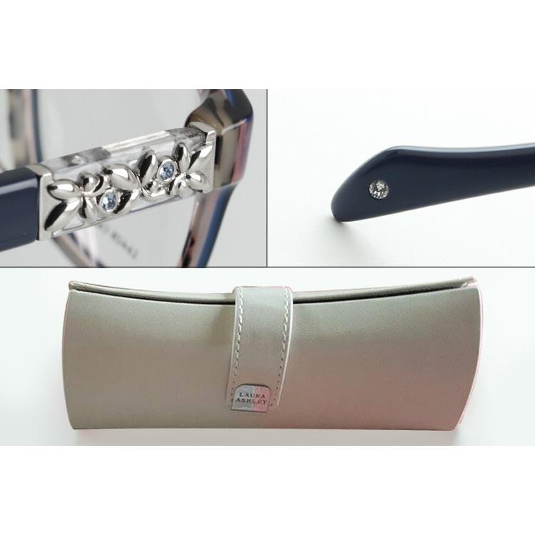 LAURA ASHLEY 度付き対応可 LA-4-136 メガネ 女性向け レディース 専用ケース付 バッグ 小物 ローラアシュレイ スプリングヒンジ バネ丁番 | LAURA ASHLEY | 02