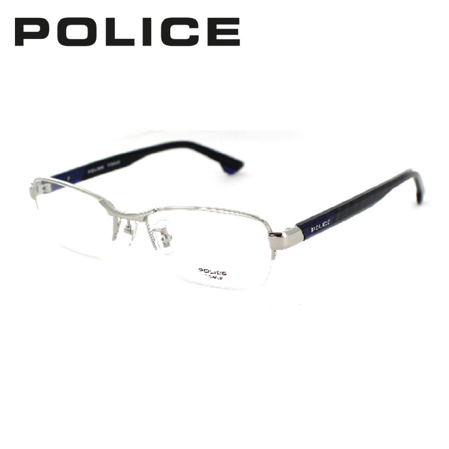 メガネフレーム POLICE ポリス VPLB72J 54サイズ メンズ チタン col. 579