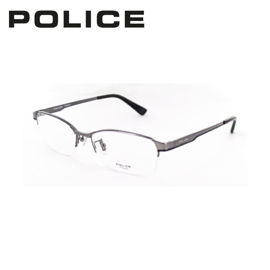 POLICE（ポリス） メガネフレーム VPLC97J 54サイズ メンズ チタン col