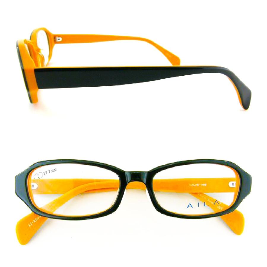 メガネフレーム　(レンズ無し) レンズなし スクエア アンダーリム 伊達メガネ 下フレーム