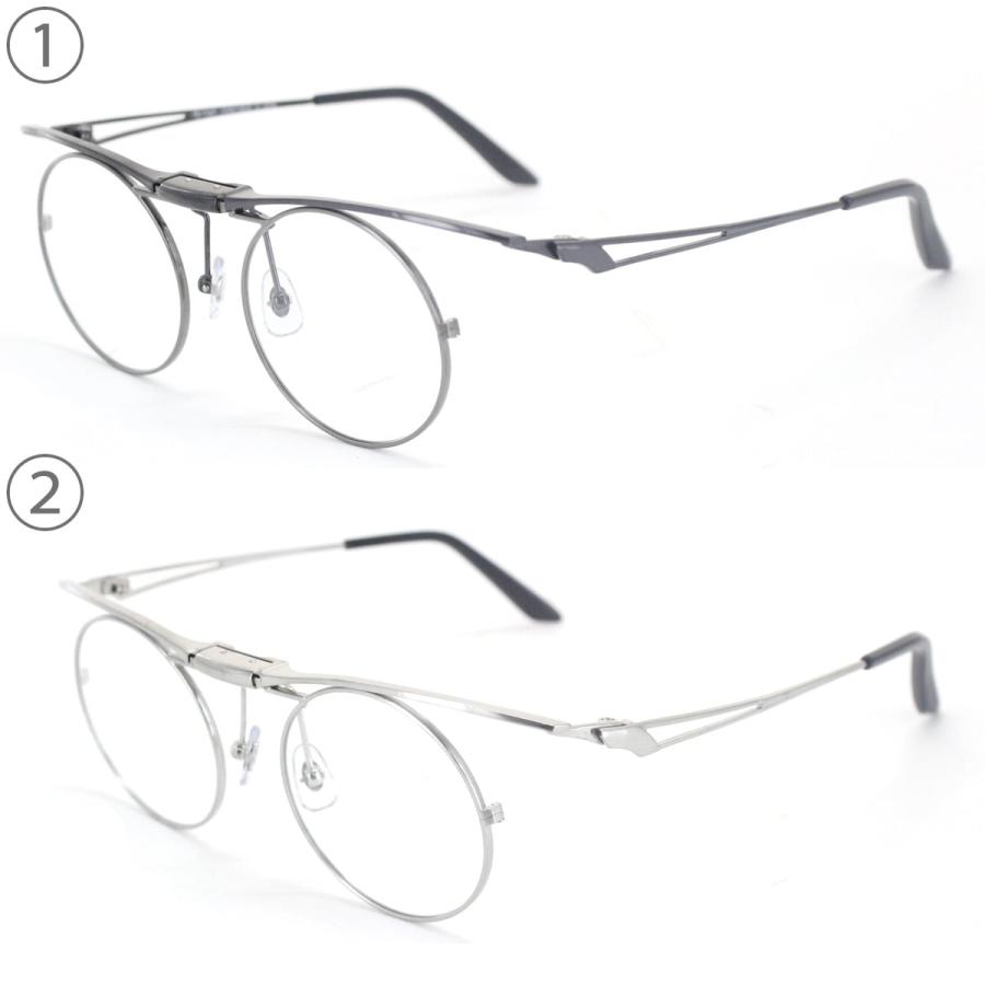 跳ね上げ式眼鏡 TG Craft ティージークラフト TG-1002 47サイズ メガネ