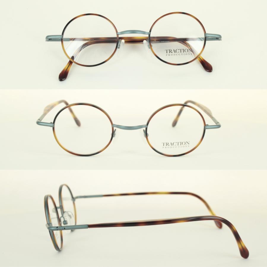 メガネフレーム 眼鏡 TRACTION ASHBURY [BLEU/MELEZE/ORANGE]42サイズ