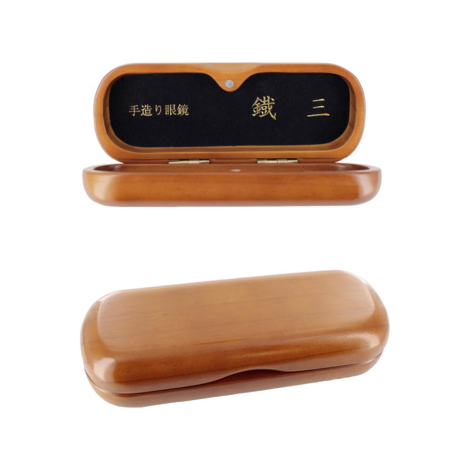 Clover 手造り眼鏡 鐡三］ メガネフレーム TZ5001-3-52 サイズ52