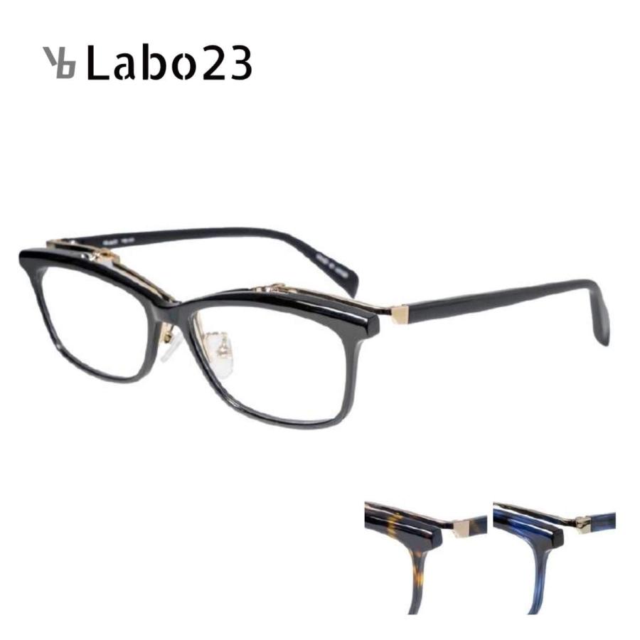 跳ね上げ式メガネ YBLabo23 ワイビーラボ YBL103 55サイズ スクエア型