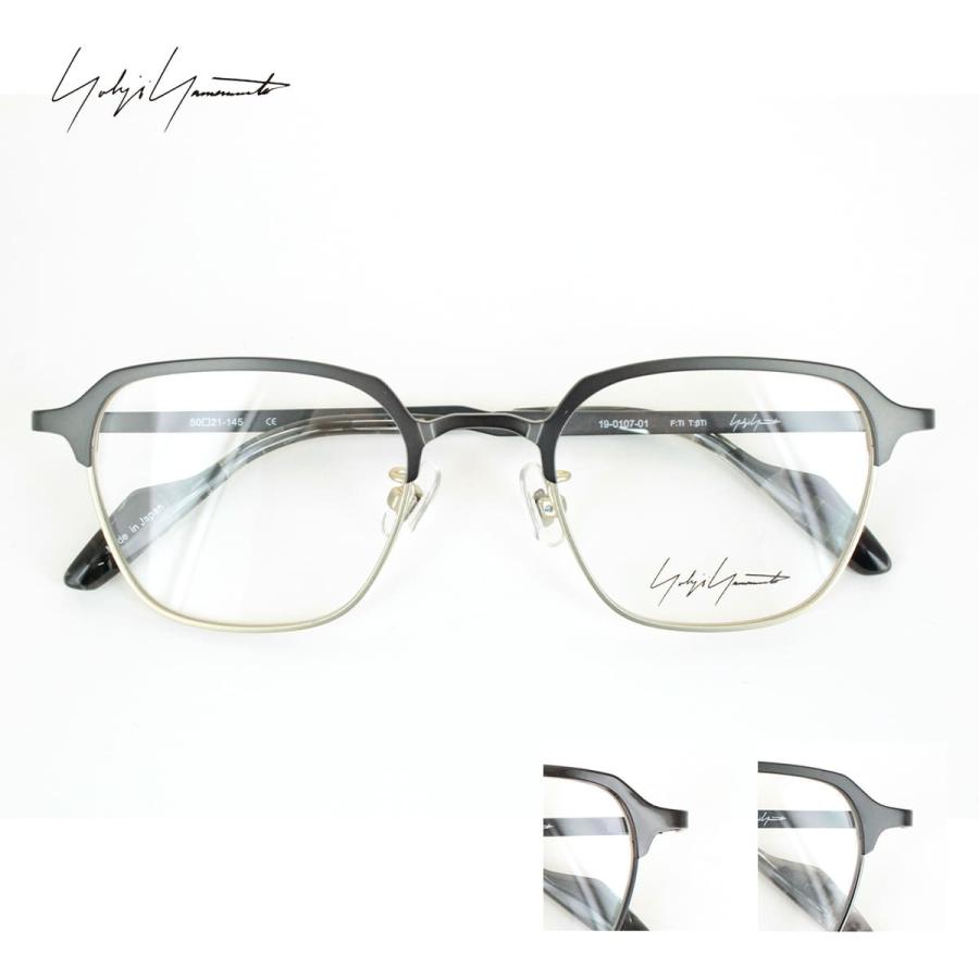 メガネフレーム YohjiYamamoto 19-0107 50サイズ ヨウジヤマモト