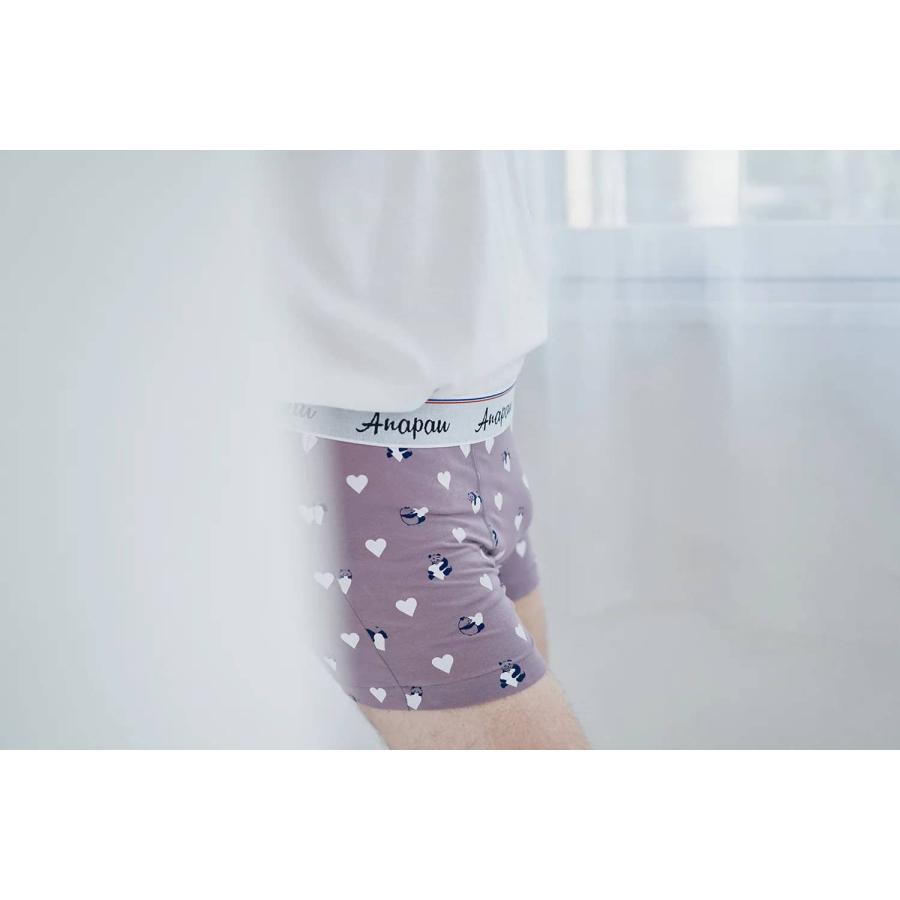 ボクサーパンツ メンズ パンダハート アンダーウェア アナパウ Anapau | anapau | 04