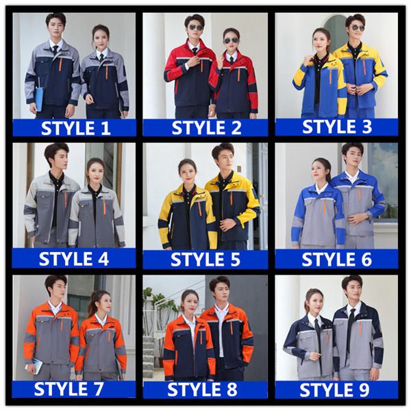 ジャケット メンズ 作業着 ブルゾン セットアップ 上下セット 作業服 作業ウェア トップス 事務服 2点セット ストレッチ おしゃれ 工場作業服 業務用服 男女兼用 21ydygzf14 Ydyshop 通販 Yahoo ショッピング