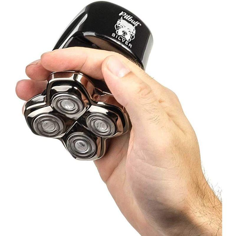 Skull Shaver (スカルシェーバー) ピットブル メンズシェーバー（銀） Shaver スカルシェーバー ピットブル メンズシェーバー 銀