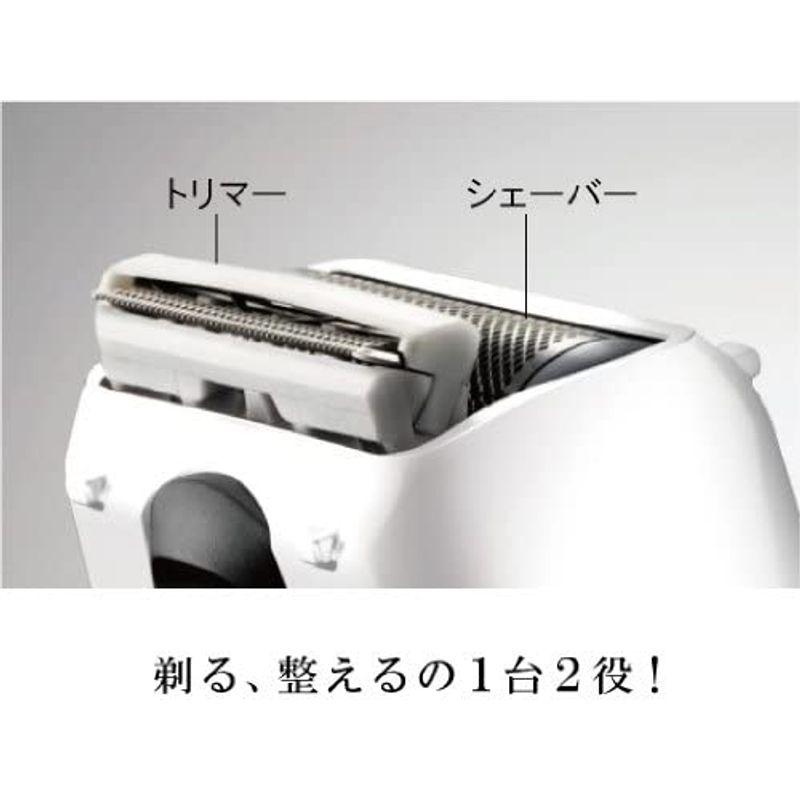 [即日発送] パナソニック メンズシェーバー ボディ用 お風呂剃り可 白 ER-GK40-W 【2192773298】(13390円)