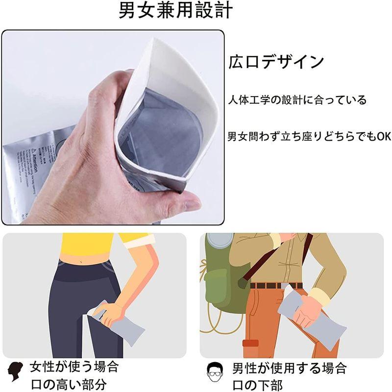 簡易トイレ いつでもどこでも 携帯トイレ 除菌 消臭 非常用 トイレ 渋滞 介護 防災グッズ 登山 災害 緊急 男女兼用 700cc 8個 エマージェンシーグッズ REDHiLL 簡易トイレ 災害用 60枚入り 手袋 凝固剤付き 消臭 非常用 キャンプ egtl001-bk-60set