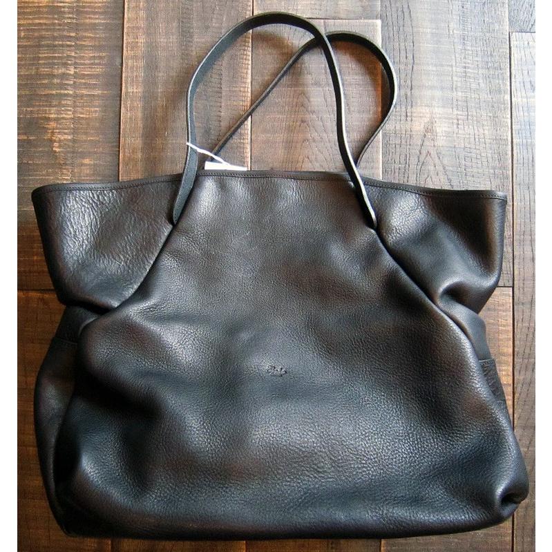 Ense アンサ トートバッグ レザー メンズ レディース 革バッグ レザーバッグ Ens 206 Blk スクィーズココナッツ 通販 Yahoo ショッピング