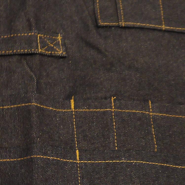 デニム エプロン メンズ エプロン レディース ワーク エプロン ユニセックス デニム ジーンズ おしゃれ 男性用 女性用 無地 カフェエプロン DIY デニムエプロン |  | 05