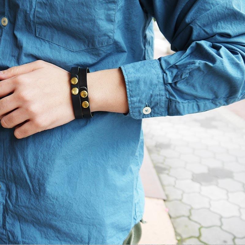 栃木レザー ブレスレット 送料無料 メンズ レディース バングル レザーブレスレット 日本製 ペア |  | 06