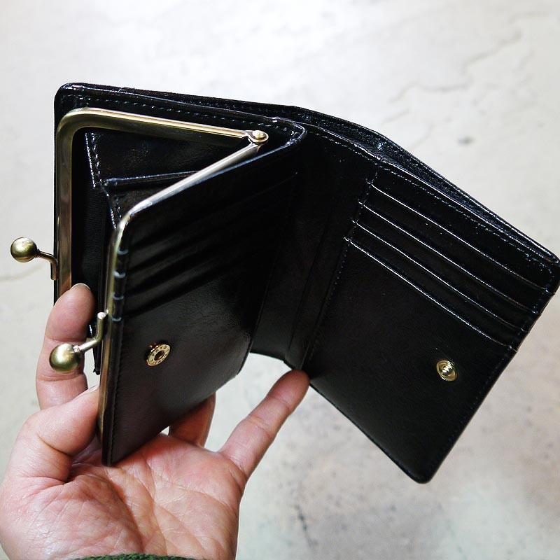 イタリアンレザー がま口財布 レディース メンズ 二つ折り 財布 カード入れ がま口 小銭入れ 口金 がまぐち ブランド ミドルウォレット 革小物 U026to U026to スクィーズココナッツ 通販 Yahoo ショッピング