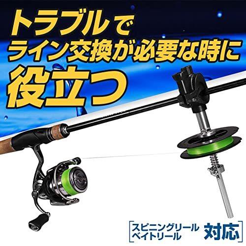 美品 釣り ライン交換 リール 糸巻き機 ライン巻き 魚仁 ラインテンション 一人で楽々 ラインワインダー その他アウトドアウエア Www Idea Us Es