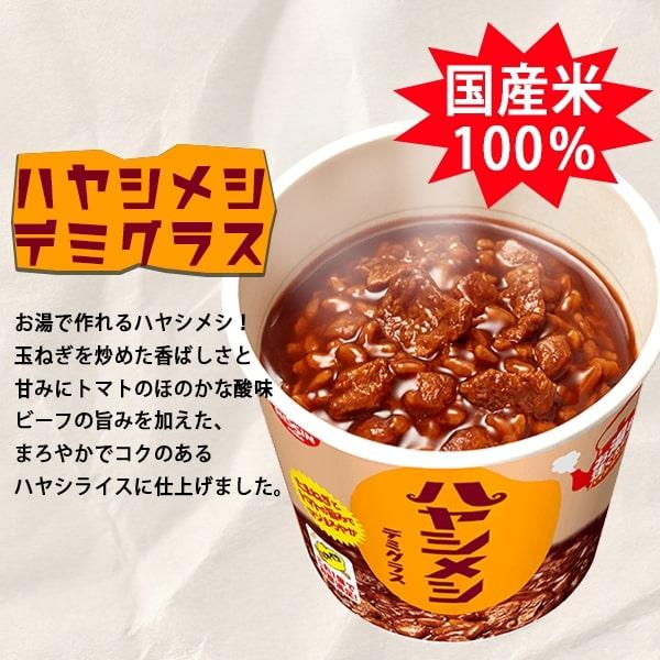完全メシ 日清 ハヤシメシ デミグラス 6食セット ケース売り