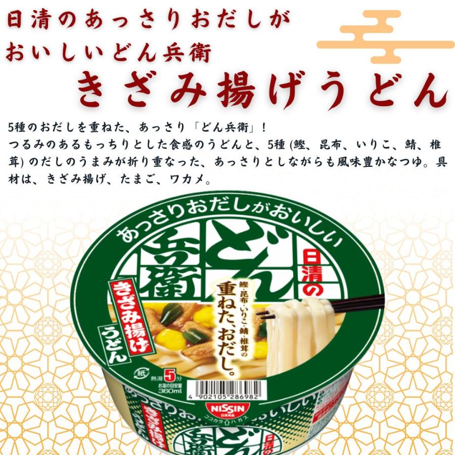 日清のどん兵衛 カップ麺 箱買い 日清 どん兵衛 12種セット カップ
