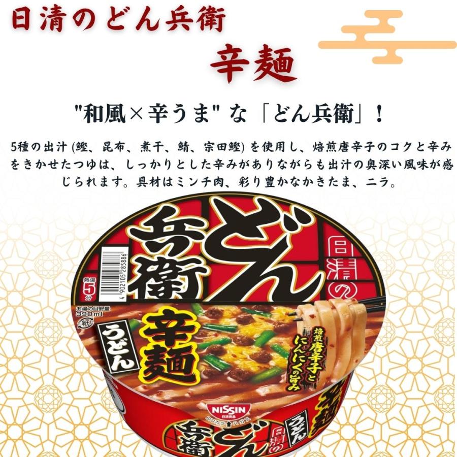 日清のどん兵衛 カップ麺 箱買い 日清 どん兵衛 12種セット カップ
