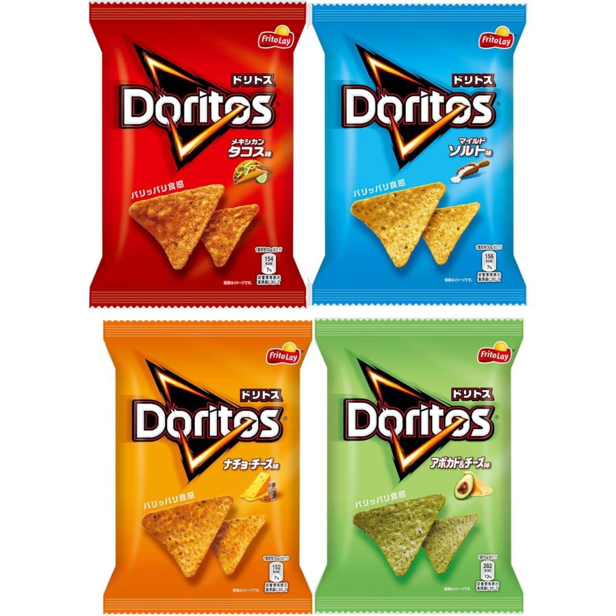 Doritos フリトレー ドリトス 4種アソート 12袋 : サニーズ - 通販