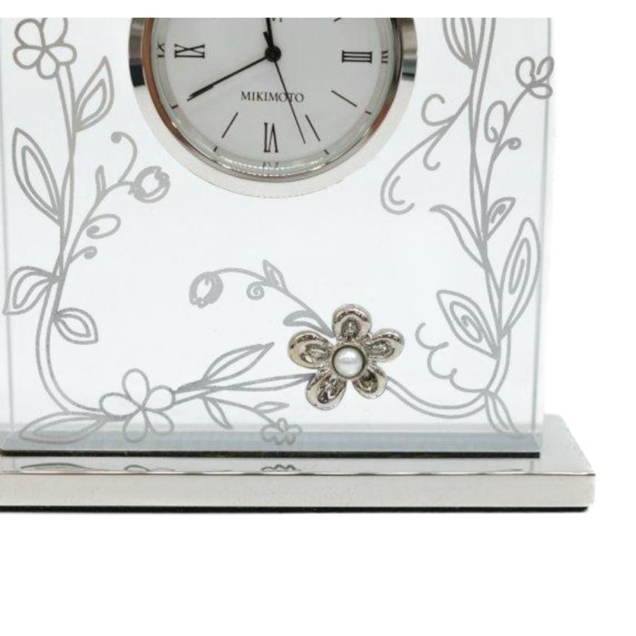 MIKIMOTO  真珠付き置時計&フォトプレート MIKIMOTO 真珠付き置時計&フォトプレート