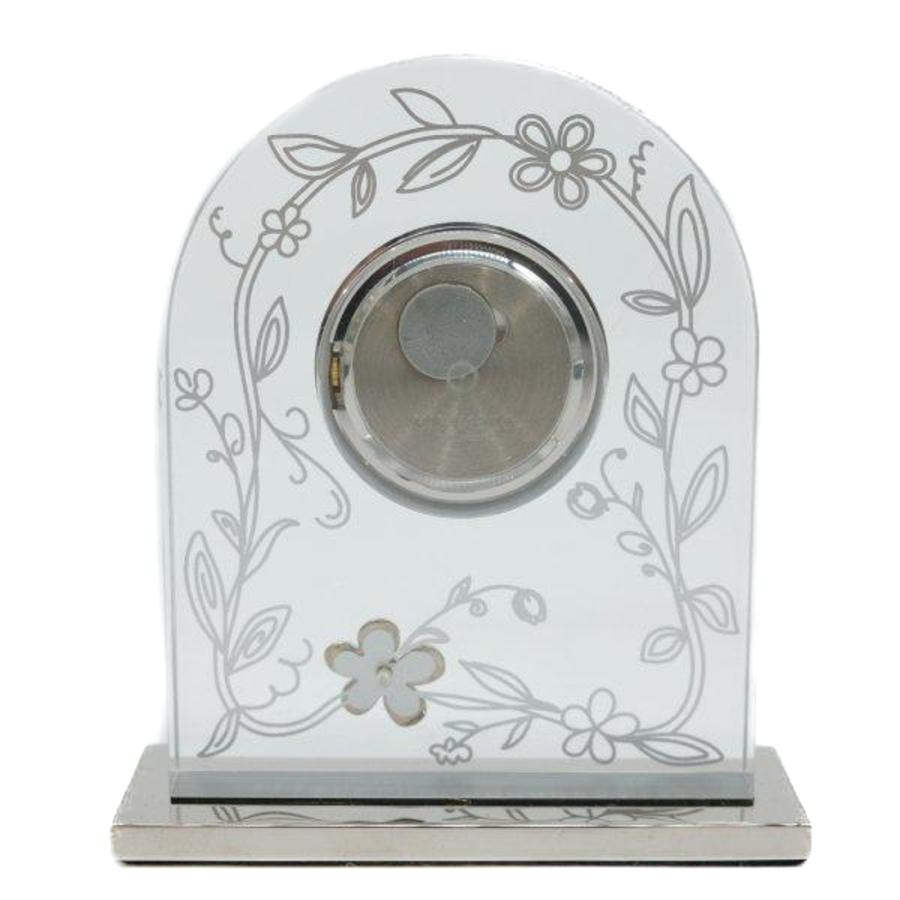 ミキモト MIKIMOTO 置時計 時計 ホワイト文字盤 パール ベビー