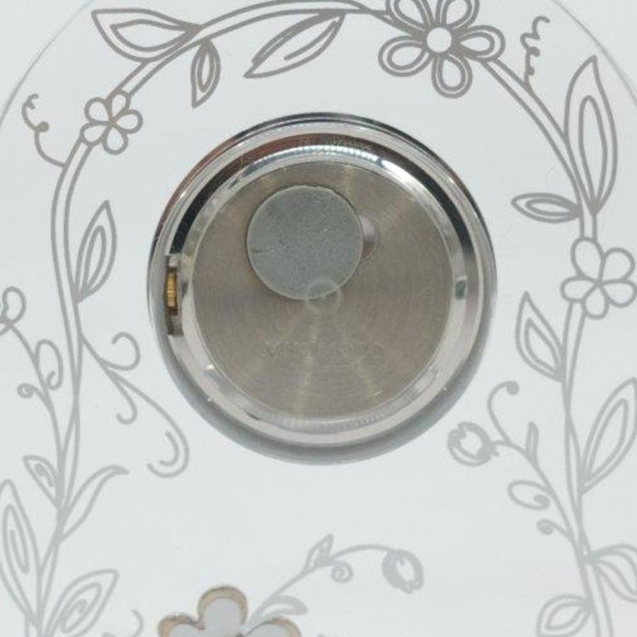 ミキモト MIKIMOTO 置時計 時計 ホワイト文字盤 パール ベビーパール