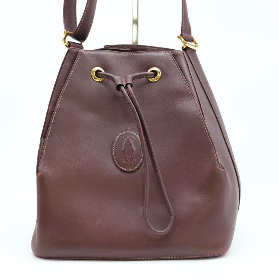 セール】Cartier カルティエ マストライン ショルダーバッグ 巾着  