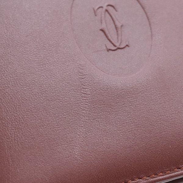 大幅値下げ→【未使用・箱付き】カルティエ Cartier 二つ折り財布 中古・古着通販】Cartier (カルティエ) 2つ折り財布 ブラック