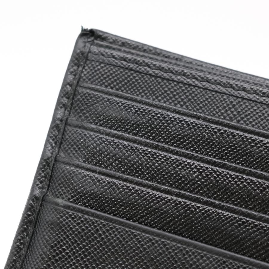 PRADA（プラダ） 二つ折り財布 2M0738 財布 ブラック 黒 メンズ 小銭