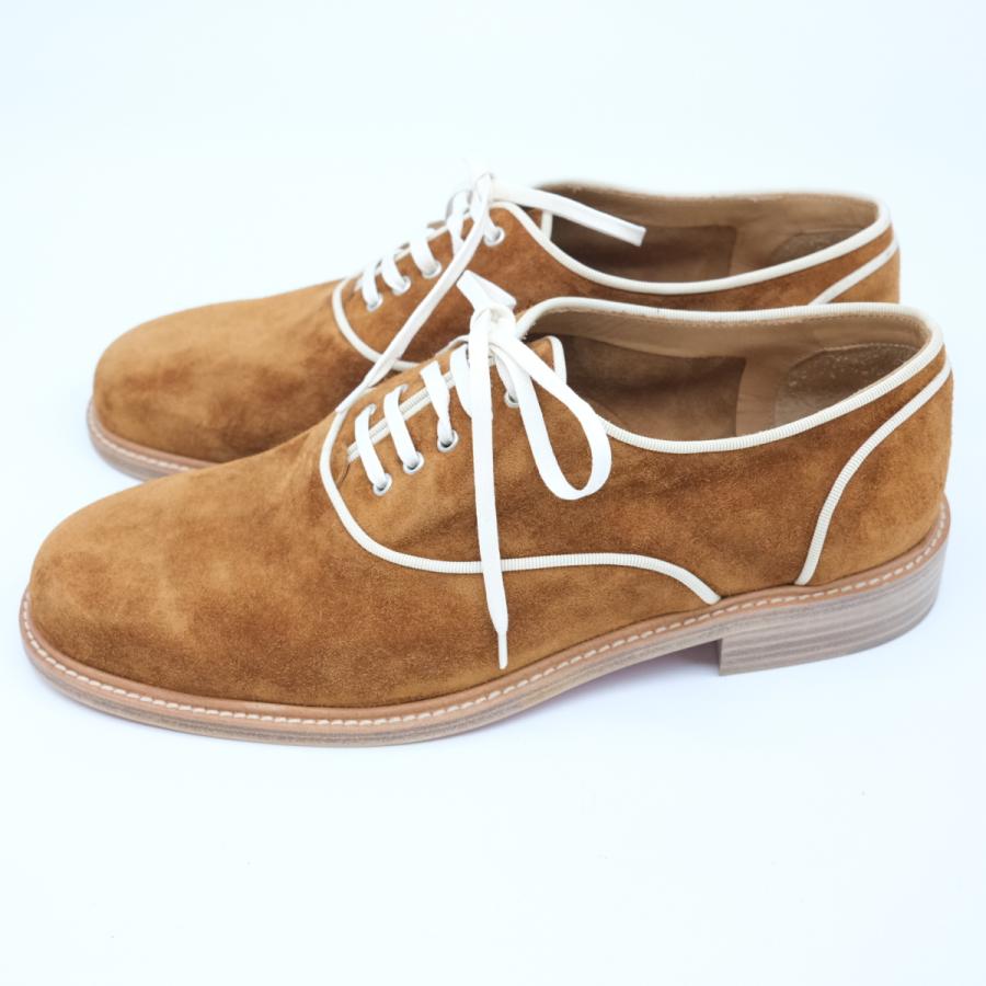 【未使用品】クリスチャンルブタン Christian Louboutin ルブタン 靴 シューズ オックスフォードシューズ スエード ブラウン キャメル 茶色 #41 #25.5 | Christian Louboutin | 01